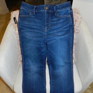 White House Black Market The Straight Crop Jeans High Rise Size 4P